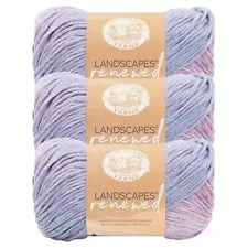 (3 Pack) Lion Brand Yarn 542-208AN Landscapes Renewed Yarn, Dreamcatcher