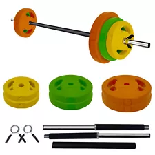 Pump Weights Barbell Weight Set,Adjustable Free Weights for Home and Gym Workout