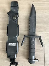 Custom Listing For Micthor: 2 Black Buckmaster 184 Survival Knife