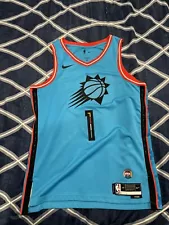 Nike Devin Booker Turquoise Phoenix Suns 2022/23 Swingman Jersey