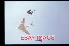 ORIGINAL 35mm SLIDE 3 MILITARY AEROPLANES IN FORMATION