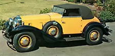 1932 STUTZ DV-32 "SUPER BEARCAT" STRAIGHT 8