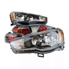 ð¨ Depo LED Headlights & Tail Lights for 2008-2015 Mitsubishi Lancer - Full Set