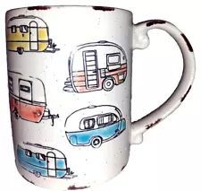 Vintage Retro Shasta Trailer Happy Camper 16 OZ Mug