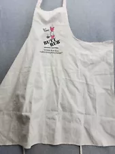 Vintage Bad Byrons Butt Rub Barbecue Seasoning Apron Distressed