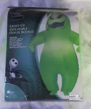 Disney Child Nightmare Before Christmas Light Up Inflatable Oogie Boogie Costume