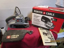 Porter Cable 352VS Sander Variable Speed 3X21" 8 Amp Works! With Box