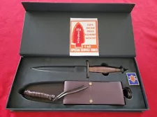 Boker Plus V42 Devils Brigade Stiletto WWII fighting knife NEW IN BOX FSSF