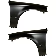 Fender For 99-2000 Honda Civic Set of 2 Front Driver & Passenger Primed Steel