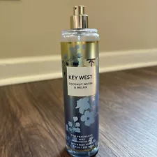 Bath & Body Works Key West Coconut Water & Melon Fragrance Mist 8.4 Oz 70% Left