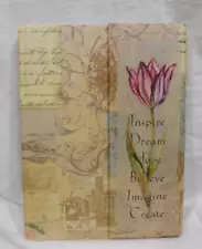 GU-"Inspire, Dream, Hope, Believe, Imagine, Create" Journal w/Magnetic Flap