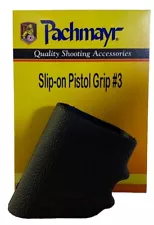 Pachmayr Gripper Universal Pistol Slip-On Grip Black