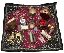 WICCA Witch Witchcraft Supply Kit Altar Money Luck Protection Magic Occult Lot