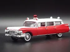 1959 59 CADILLAC CADDY MILLER-METEOR AMBULANCE RARE 1:64 SCALE DIECAST MODEL CAR