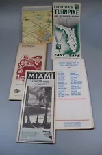 6 Vintage Florida Maps