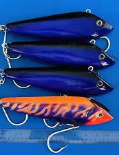 (4) Braid Marauder Wahoo Trolling 10” Fishing Lures