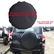 For Toyota RAV4 1996-2021 PU Spare Tire Cover 30-32 inch Wheel Tyre UV Protector