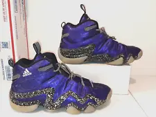 Adidas Crazy 8 Nightmare Before Christmas Purple Men's Basketball Shoes Size 12