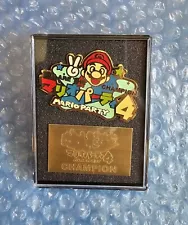 Mario Party 4 Pin Badge - Nintendo Prize Hudson Super Mario - Rare Collectible