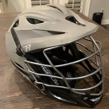 Cascade R Lacrosse Helmet Gray Titanium Sports Protection Great Condition