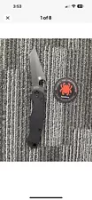 New ListingSpyderco Paramilitary 2 Pm2 Tanto Black G10 S30V DLC Blade C81GPTBK2