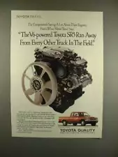 1989 Toyota SR5 V6 Truck Ad - Ran Away!