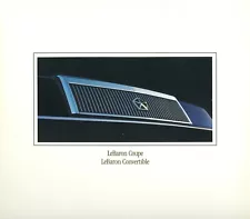 1990 Chrysler LeBaron Coupe & Convertible Brochure