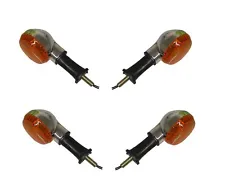 Turn Signals Set of 4 Front & Rear For Kawasaki ZL 900 A Eliminator 1985-1986