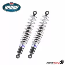 Pair of rear shock absorbers Hagon for Harley FXDX/S 1450/1690 1999>2010