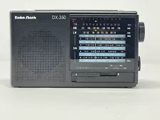 Vintage Radio Shack DX-350 12 Band Portable Receiver AM/FM/LW/SW1-9 - Works!