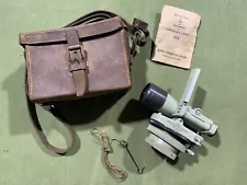 Vintage Cooke Troughton & Simms Dumpy Surveyors Level S220 In Leather Case + Ins