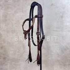 Original Dale Martin Saddlery Headstall w/ Rawhide