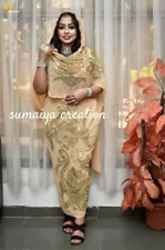 SALE New African Fashion Sudanese Saree Dress Toub Sudanese Wedding Kaftan Dress