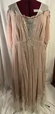 Womens Plus, XL/2x Pink Bridgerton/Downton/Gatsby looking dress, NWT Pink