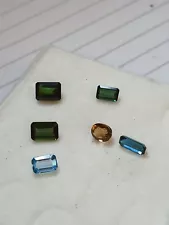 mixed lot of natural Rare Tourmaline 4.55ct natural loose gemstones