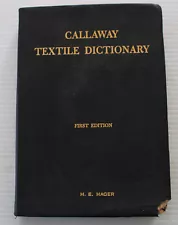 Book - Callaway Textile Dictionary