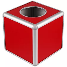 Premium Square-Shape Aluminum Alloy Multifunctional Ballot Box Ticket Box