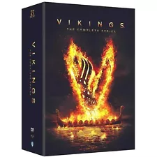 Vikings The Complete Series Seasons 1-6 (DVD, 27-Disc Box Set) Free Shipping