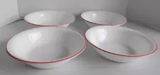 4 Corelle by Corning 7" Bowls, Sand Art Pattern USA, Discontinued Pattern