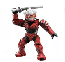 NEW HALO MEGA BLOKS RED UNSC SPARTAN HAYABUSA MINI FIGURE 96867 HORNET ATTACK