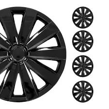 16" Wheel Covers Hubcaps 4Pcs for Subaru Impreza Black (For: 2003 WRX)