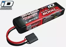 Fit Traxxas 2872X 11.1v 3 Cell 25c 3s 5000mah Li-po iD Battery Lipo Vxl New