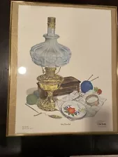 Signed C. Don Ensor Print. “Sew Peaceful” Limited Edition Rare #494/500