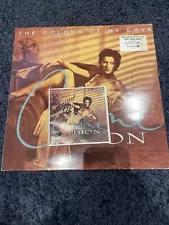 Celine Dion The Colour Of My Love 1993 Original LP Vinyl + Bonus Signed CD Cover