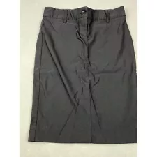 With Skirt Womens Medium Black Pencil Knee Length