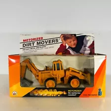 Intex Maisto Motorized Dirt Movers Fork Lift w/ Log Loader Die-Cast Plastic 1989