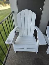 Keter Adirondack Chair Outdoor All Weather Plastic Deck Patio Pool Furniture