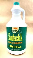 Texize Morton Fantastik Spray Cleaner Refill Bottle 64 oz 20% TV Movie Prop VTG