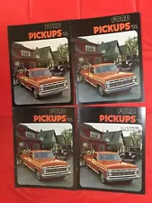 LOT 4---1974 FORD "PICKUPS" Truck Dealer Sales Brochures