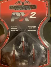 1 package Black Widow Px2 broadheads 100/125 grain